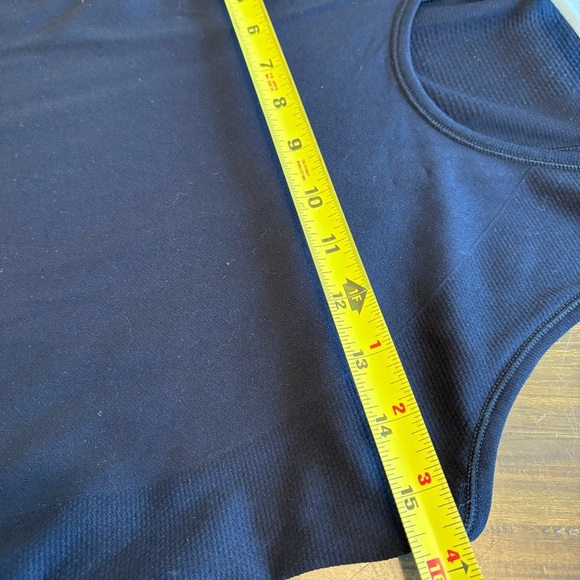 Sweaty Betty Black Seamless Tank Long Line Womens Large Stretchy Gym Active - Picture 3 of 6